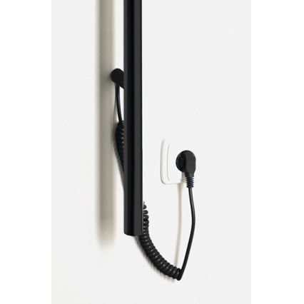 Sapho - Elektrischer Handtuchwärmer PASADOR 30W 150x15 cm matt schwarz