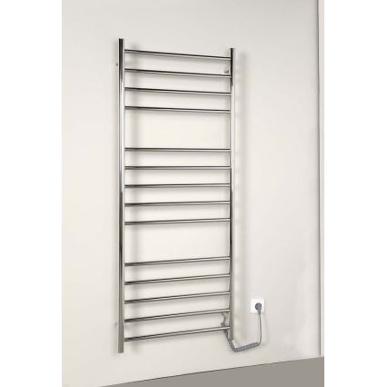 Sapho - Elektrischer Handtuchwärmer REDONDO 130W 116x63 cm glänzender Chrom