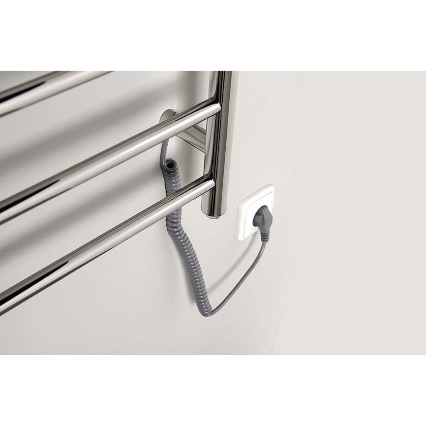 Sapho - Elektrischer Handtuchwärmer REDONDO 130W 116x63 cm glänzender Chrom