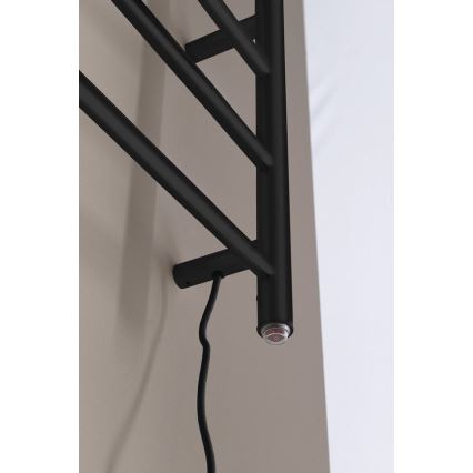Sapho - Elektrischer Handtuchwärmer REDONDO 130Wn116x63 cm matt schwarz