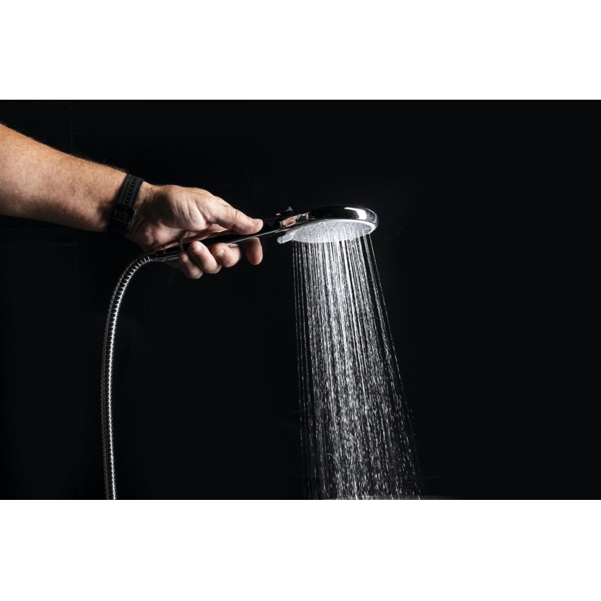 Sapho - Handbrause mit Spülmodus, glänzender Chrom