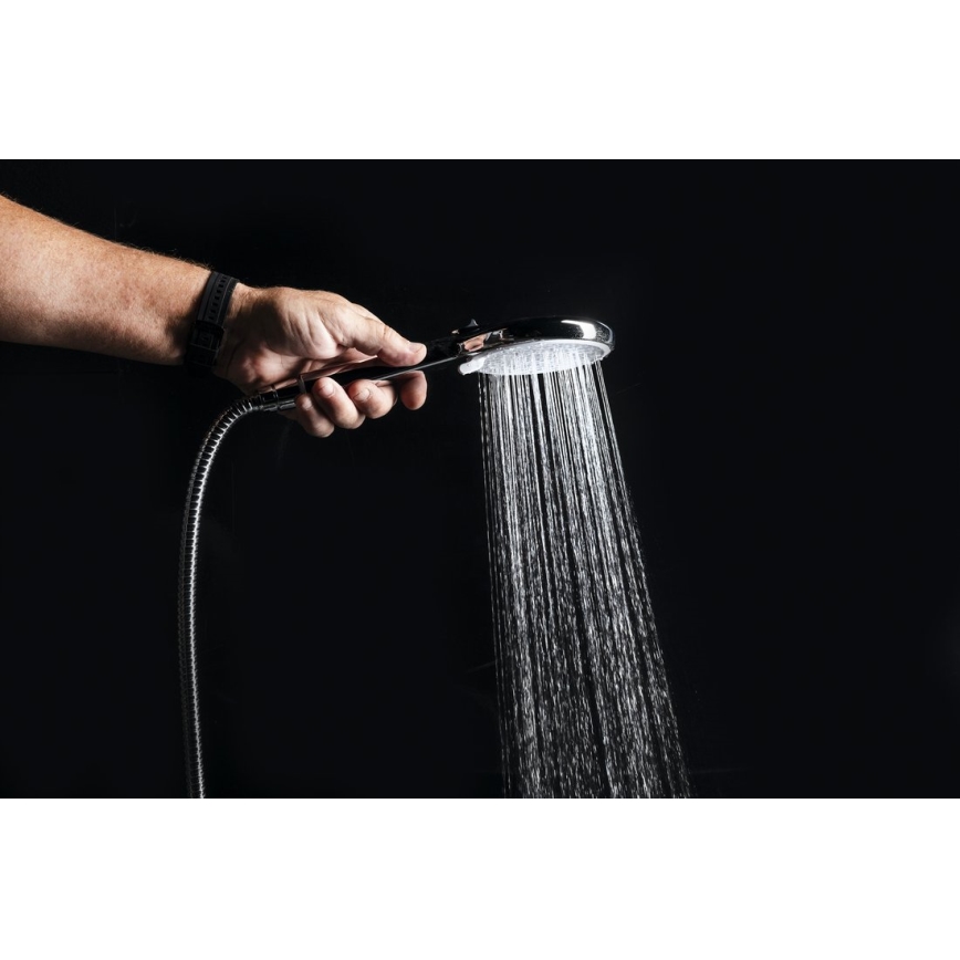 Sapho - Handbrause mit Spülmodus, glänzender Chrom