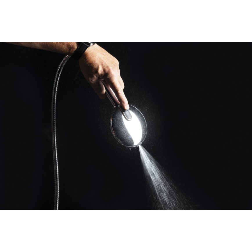 Sapho - Handbrause mit Spülmodus, glänzender Chrom