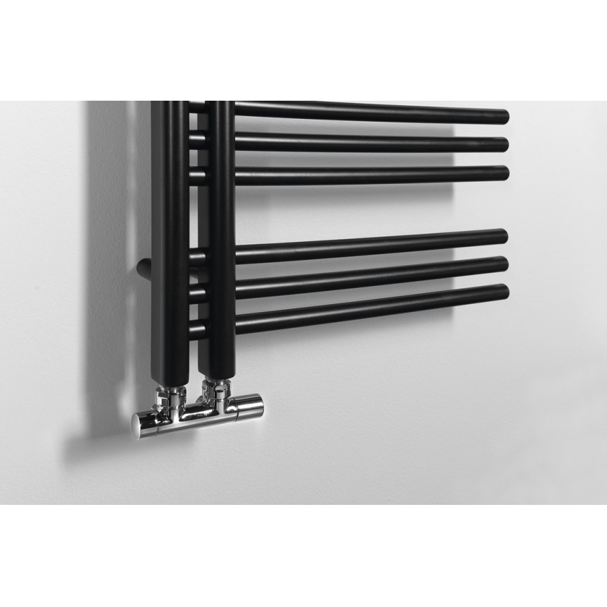 Sapho - Handtuchheizkörper DORLION 400W 50x120x50 cm matt schwarz