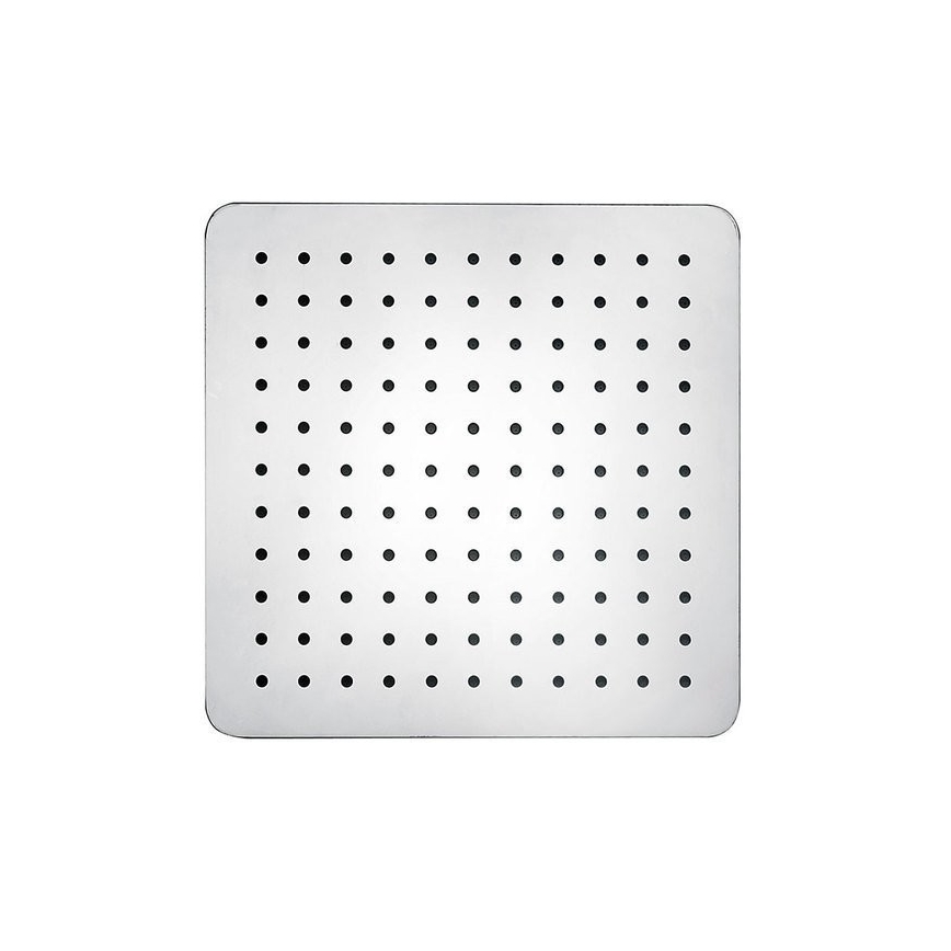 Sapho - Kopfbrause SLIM 25x25 cm poliert Edelstahl