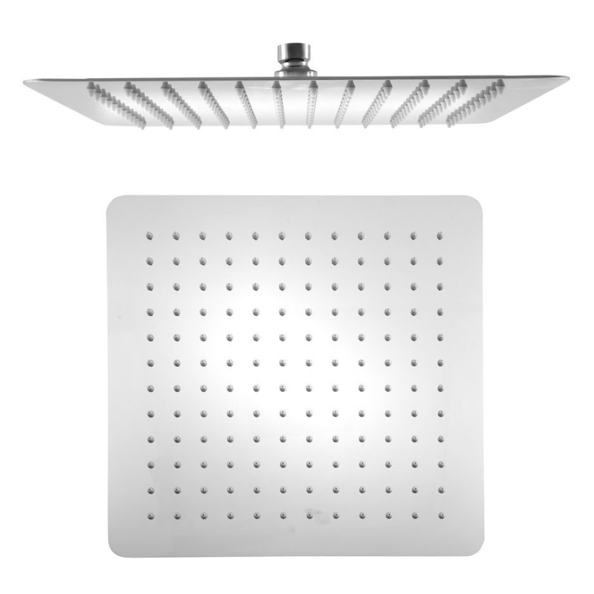 Sapho - Kopfbrause SLIM 30x30 cm poliert Edelstahl