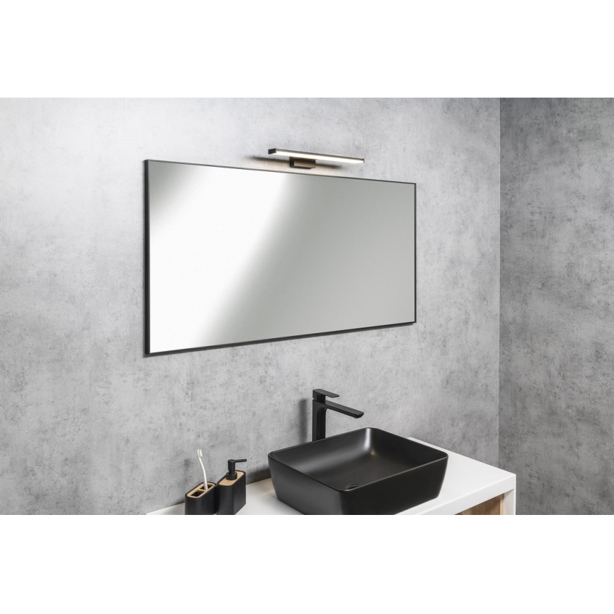 Sapho - Spiegel im Rahmen AROWANA 50x80 matt-schwarz