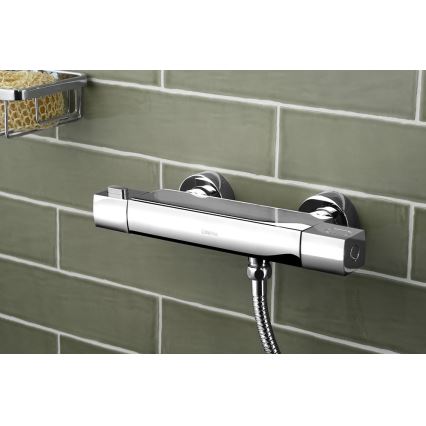 Sapho - Thermostat-Duscharmatur MIXONA, glänzender Chrom
