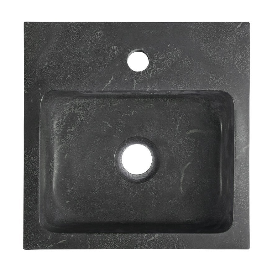 Sapho - Wandwaschbecken BLOK 30x30 cm Anthrazit