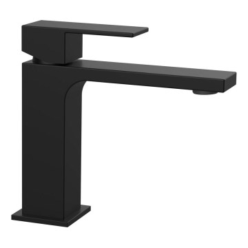 Sapho - Waschbeckenarmatur CUBEMIX 15,3 cm matt schwarz