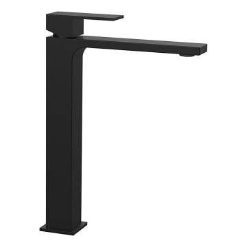 Sapho - Waschbeckenarmatur CUBEMIX 27,8 cm matt schwarz