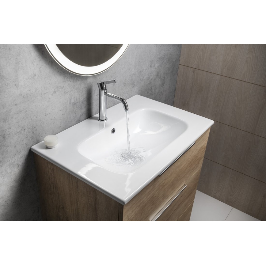 Sapho - Waschbeckenarmatur ICONIC 18,7 cm glänzendes Chrom