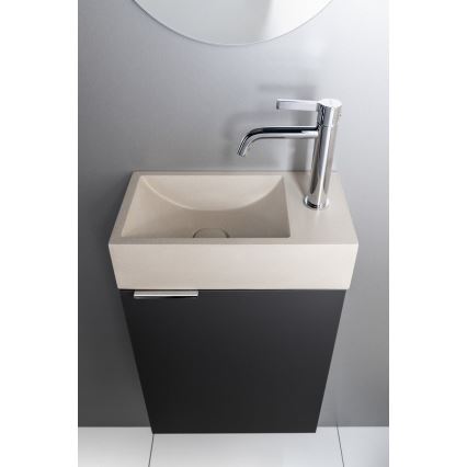 Sapho - Waschbeckenarmatur ICONIC 18,7 cm glänzendes Chrom