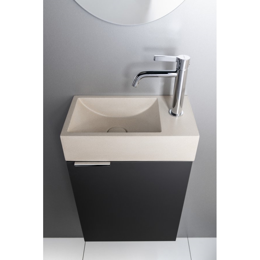 Sapho - Waschbeckenarmatur ICONIC 18,7 cm glänzendes Chrom
