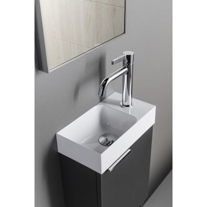 Sapho - Waschbeckenarmatur ICONIC 18,7 cm glänzendes Chrom