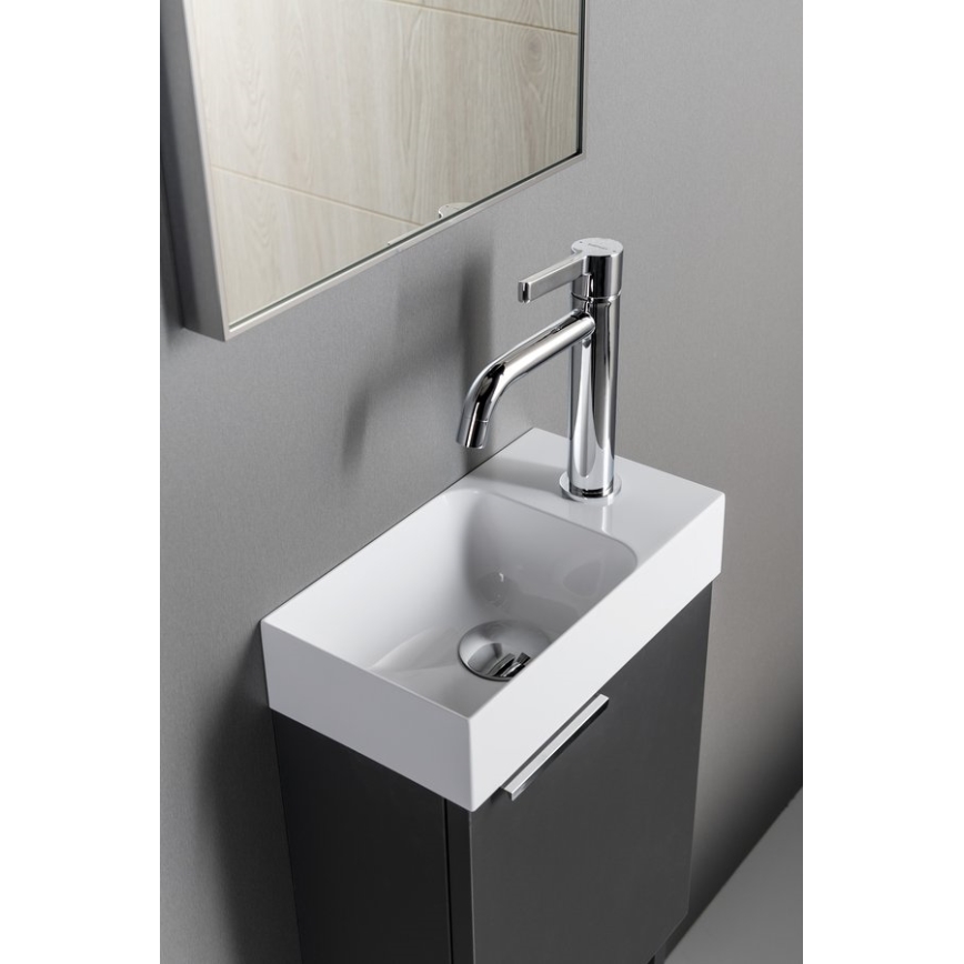 Sapho - Waschbeckenarmatur ICONIC 18,7 cm glänzendes Chrom