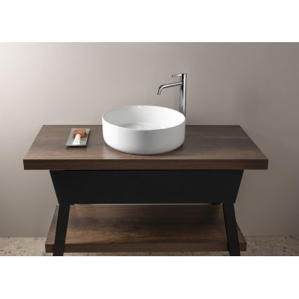 Sapho - Waschbeckenarmatur ICONIC 30,9 cm glänzendes Chrom