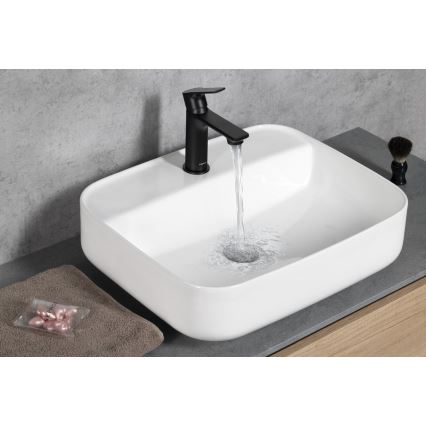 Sapho - Waschbeckenarmatur PAX 16,5 cm matt schwarz