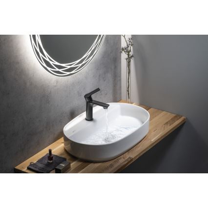 Sapho - Waschbeckenarmatur PAX 16,5 cm matt schwarz