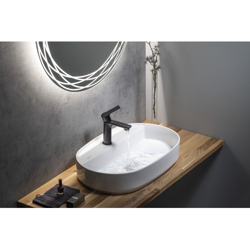 Sapho - Waschbeckenarmatur PAX 16,5 cm matt schwarz