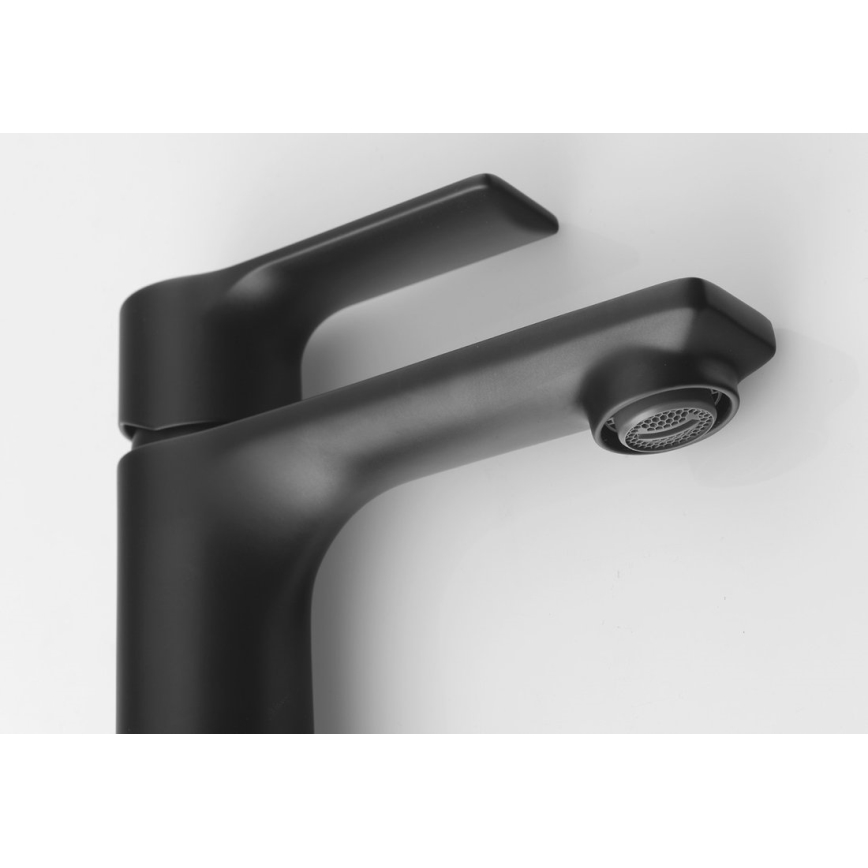 Sapho - Waschbeckenarmatur PAX 16,5 cm matt schwarz