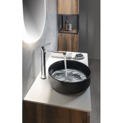 Sapho - Waschbeckenarmatur PAX 31,5 cm glänzendes Chrom