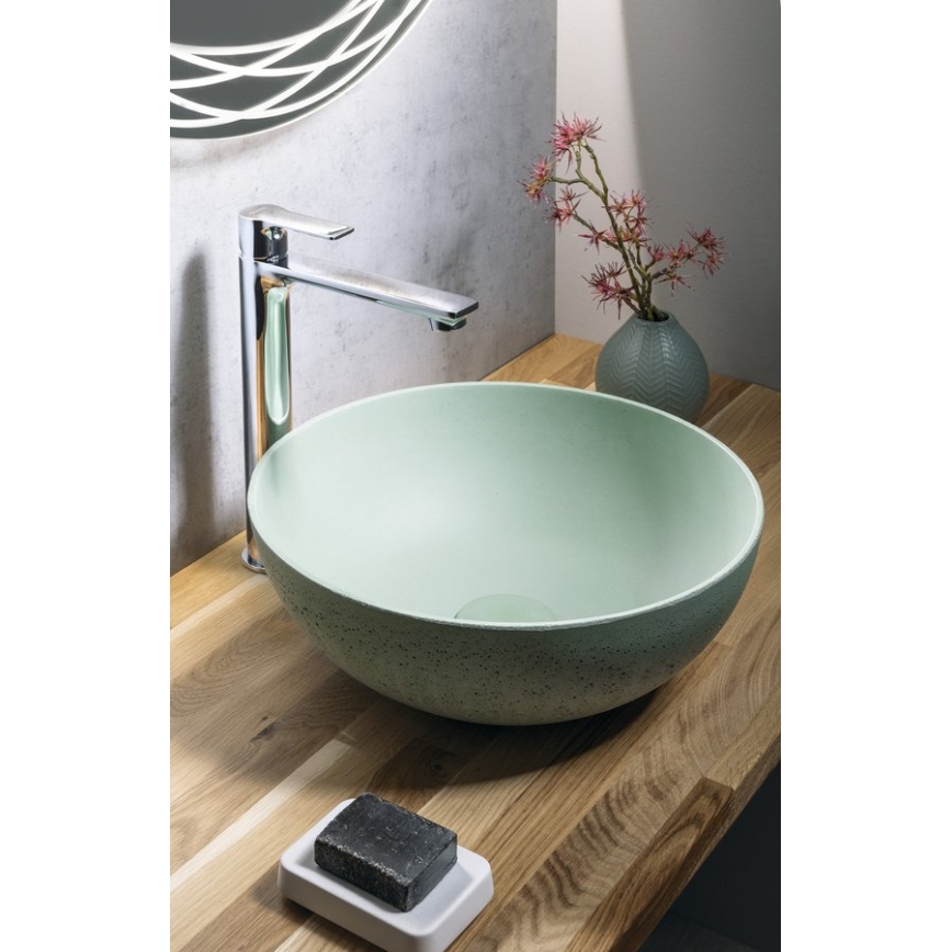 Sapho - Waschbeckenarmatur PAX 31,5 cm glänzendes Chrom
