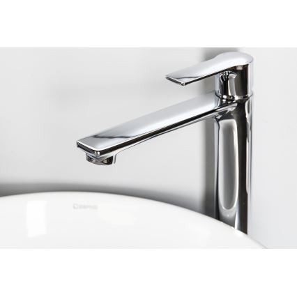 Sapho - Waschbeckenarmatur PAX 31,5 cm glänzendes Chrom