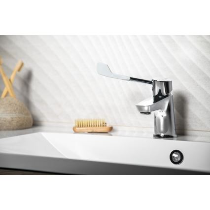 Sapho - Waschtischarmatur LEA, Ausladung 15,4 cm, Hochglanzchrom