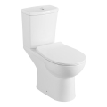Sapho - WC-Kombi mit Bidetbrause, hinterer Ablauf, Keramik/weiß