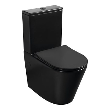 Sapho - WC-Kombi PACO Keramik/schwarz