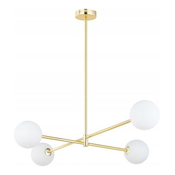 SARIUS Stangen-Pendelleuchte 4xG9/6W/230V, gold