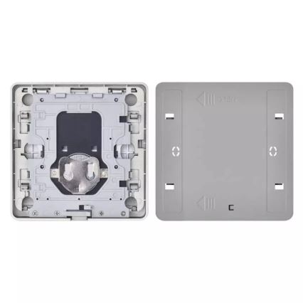 Schalter 2-Tasten GoSmart 1xCR2430 Tuya schwarz