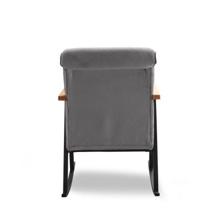 Schaukelstuhl LUNI, grau