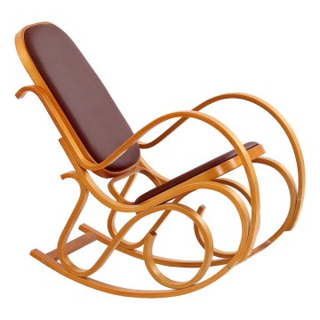 Schaukelstuhl MAX BIS 95x52 cm braun