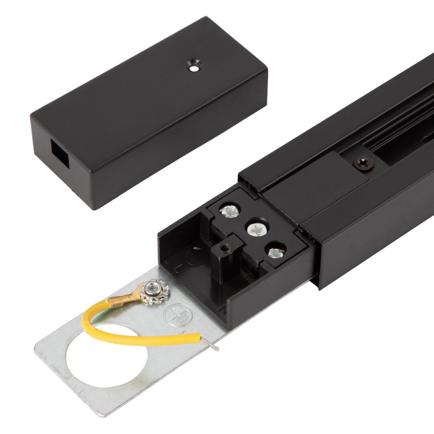 Schienensystem einphasig TRACK 2 m schwarz