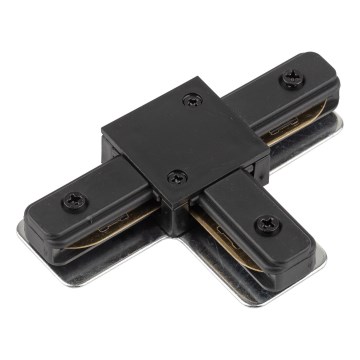 Schienensystem Endkappe 1-phasig TRACER T-Verbinder schwarz