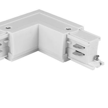 Schienensystem Endkappe 3-phasig TRACER eckig weiß