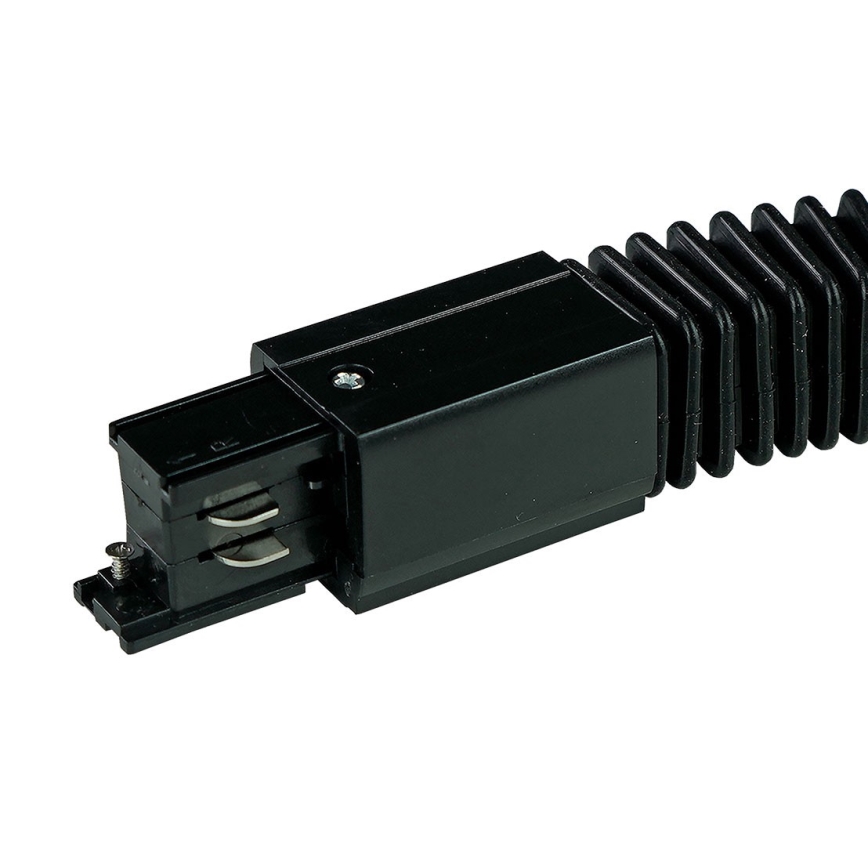 Schienensystem Endkappe 3-phasig TRACER flexible schwarz