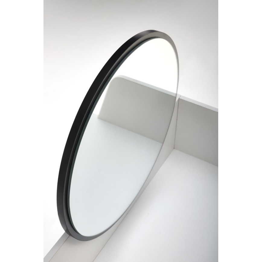 Schminktisch AGNES 120x80 cm weiß/schwarz