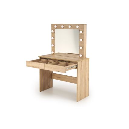 Schminktisch AMORIO 94 x 43 cm Artisan-Eiche