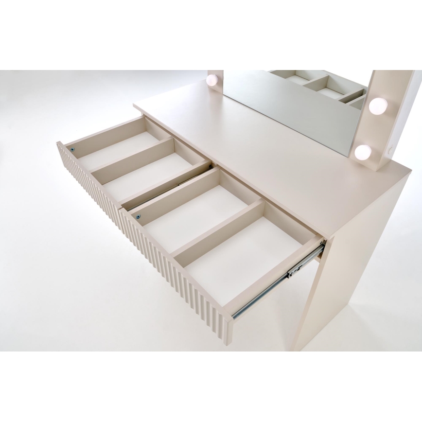 Schminktisch AMORIO 94x43 cm, Kaschmir
