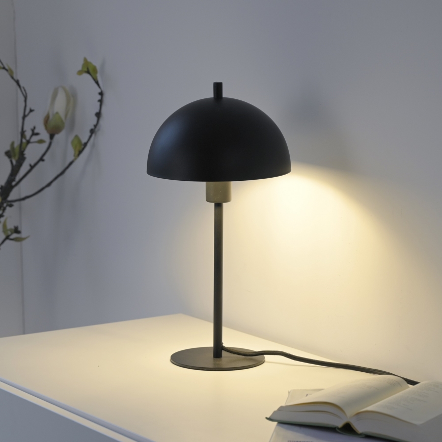 Schöner Wohnen 11726-18 - Tischlampe ALI 1xE14/15W/230V schwarz