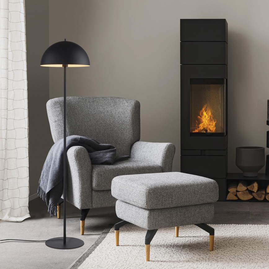 Schöner Wohnen 11727-18 - Stehleuchte ALI 1xE27/25W/230V schwarz