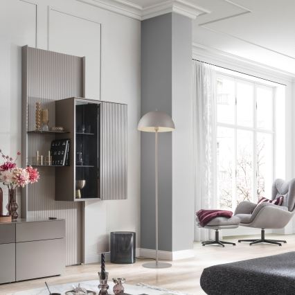 Schöner Wohnen 11727-39 - Stehleuchte ALI 1xE27/25W/230V grau