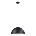 Schöner Wohnen 11728-18 - Pendelleuchte ALI 1xE27/25W/230V Ø 38 cm schwarz