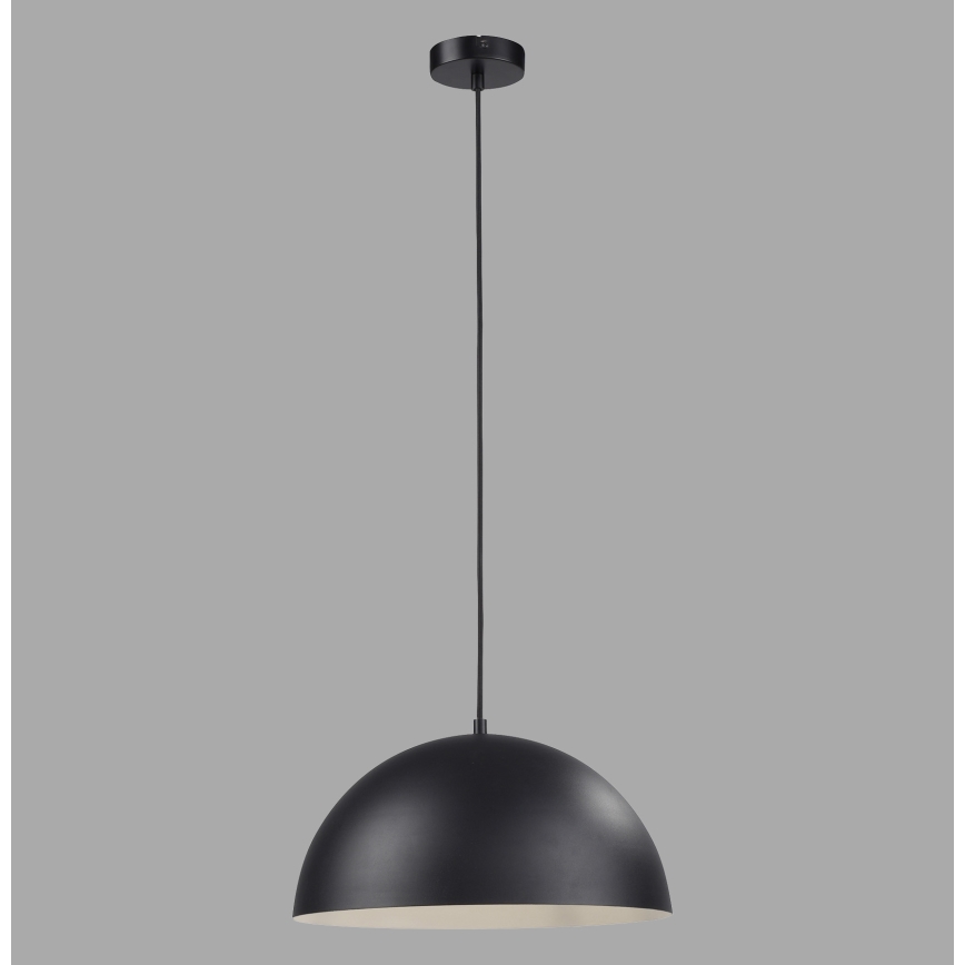 Schöner Wohnen 11728-18 - Pendelleuchte ALI 1xE27/25W/230V Ø 38 cm schwarz