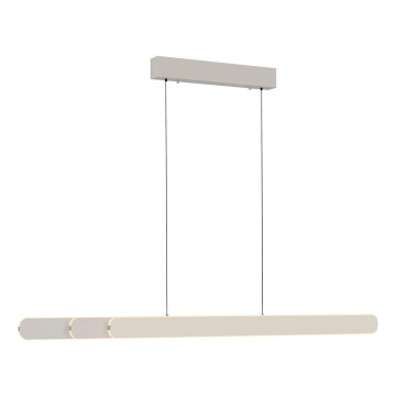 Schöner Wohnen 12577-39 - ADRIANA ROUND dimmbare Pendelleuchte an Kabel 2xLED/24W/230V 2700/3000/3500/4000/5000K grau