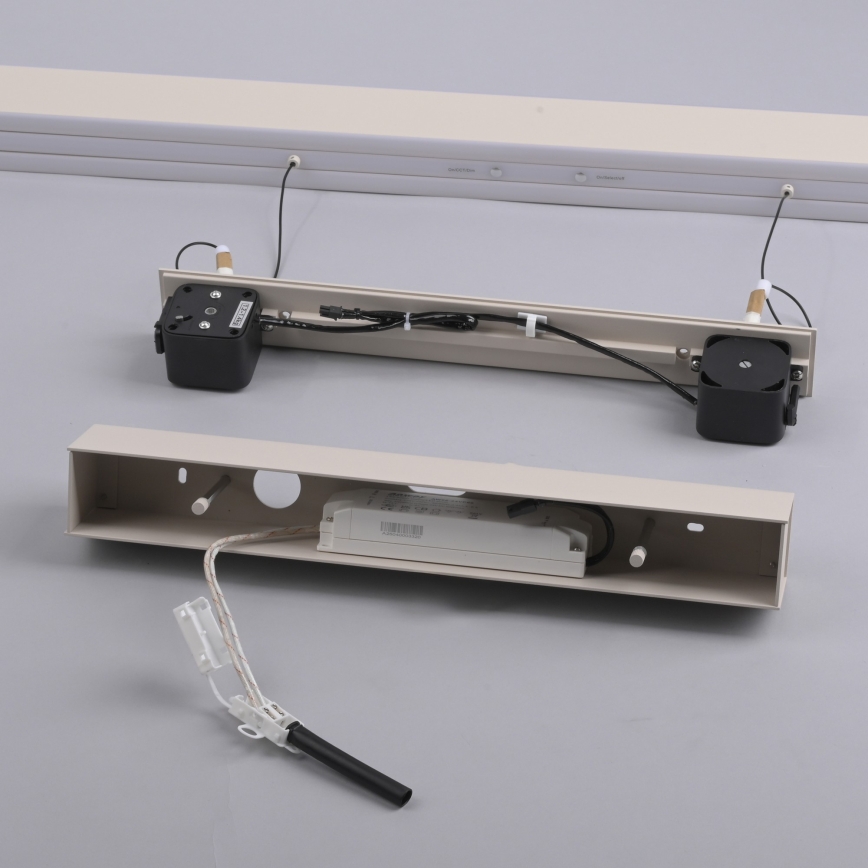 Schöner Wohnen 12577-39 - ADRIANA ROUND dimmbare Pendelleuchte an Kabel 2xLED/24W/230V 2700/3000/3500/4000/5000K grau