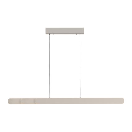 Schöner Wohnen 12577-39 - dimmbare LED-Pendelleuchte an Stahlseil ADRIANA ROUND 2xLED/24W/230V 2700/3000/3500/4000/5000K 160 cm grau